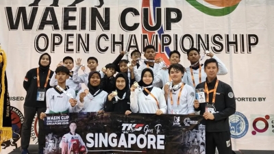 Tim Taekwondo Indonesia Rebut 13 Medali di Singapura, 4 Atlet Terbaik di Nomornya